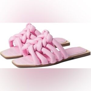 Circus by Sam Edelman Pink Braided Sandals